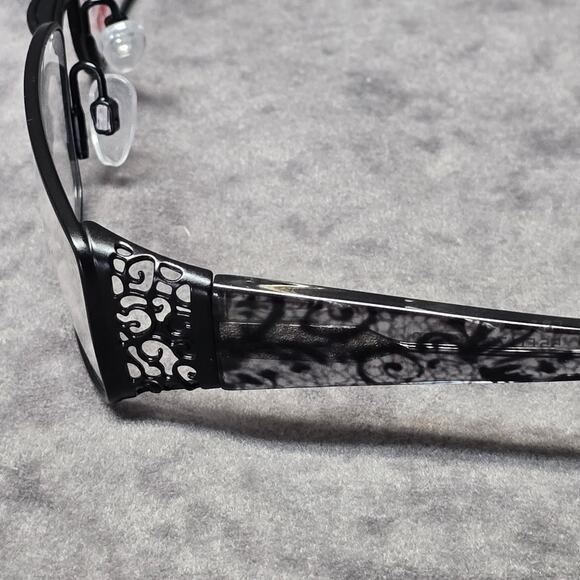 Easy Clip W T9922 Black 90W 55/17/135 Glasses & Removable Polarized Sun Clip Len - Picture 5 of 11